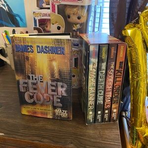 The Maze runner box set + the fever code